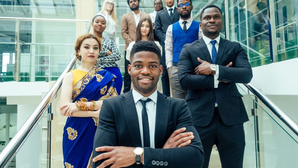 Global African business professionals